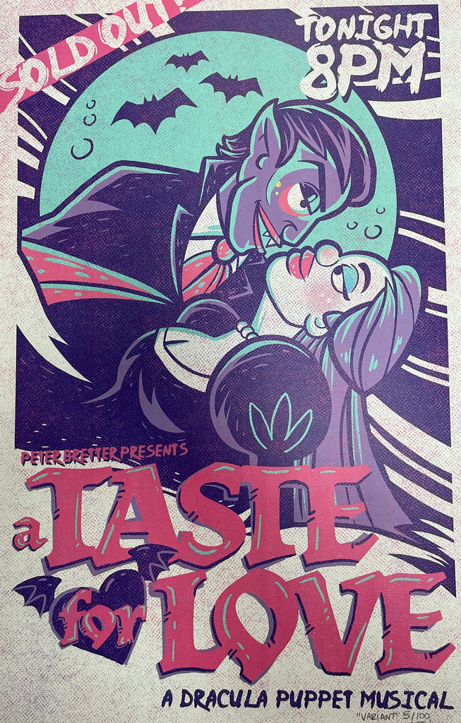 Kate Dykstra "Taste of Love" (variant) print