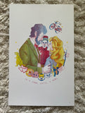 Michayla Grbich "I'm A Loner, Dottie Angel" Print