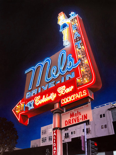 Imogen Hawgood "Mel's Drive-In, Hollywood" Print