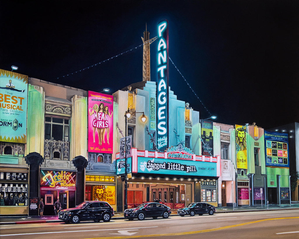 Imogen Hawgood "Pantages Theatre, Hollywood"