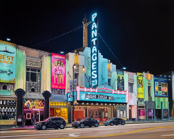 Imogen Hawgood "Pantages Theatre, Hollywood" Print