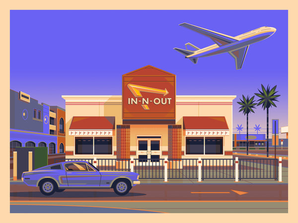 George Townley "In-N-Out LAX" Print
