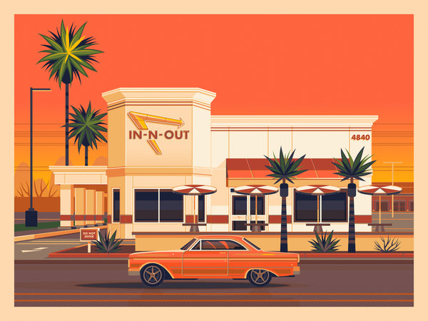 George Townley "In-N-Out Phoenix" Print