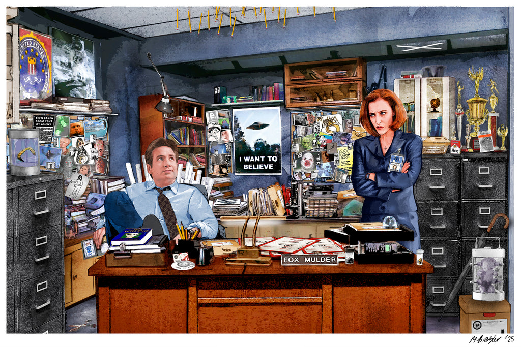 Matthew Brazier "I want to believe" Print