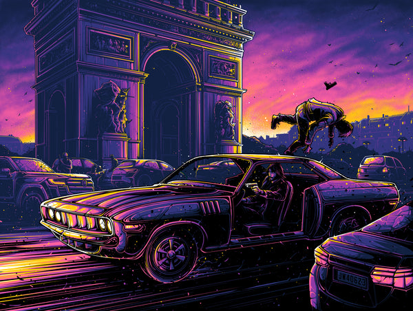Dan Mumford “A good death only comes after a good life.” Color variant - print
