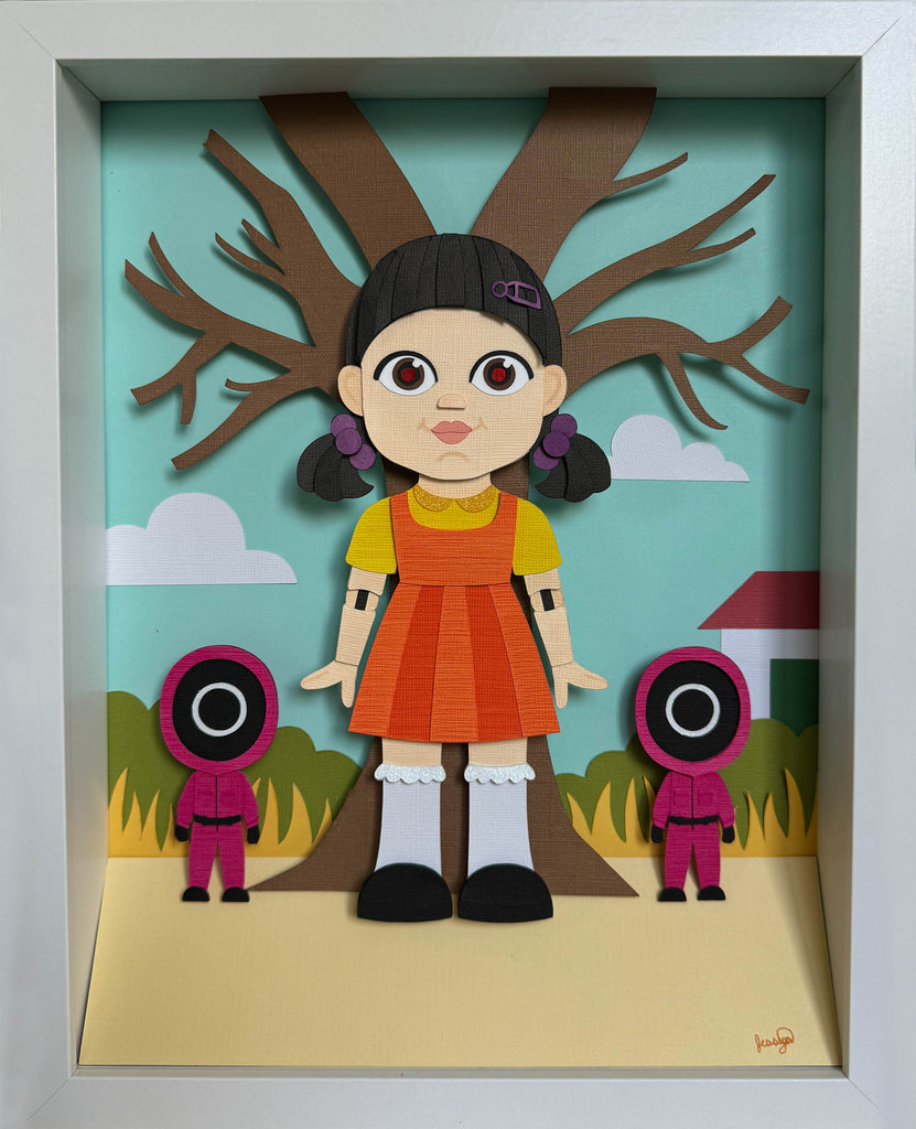 Jessica Rosemary Guerra "Young-Hee Doll Cut Paper"