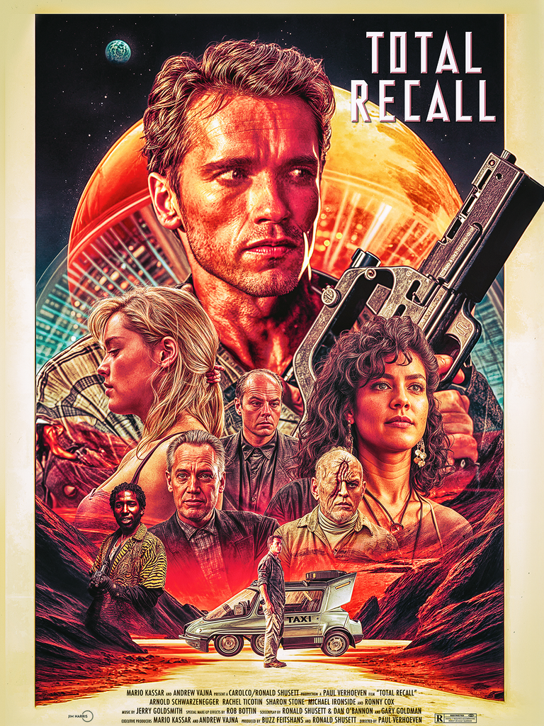 Jim Harris "Total Recall" Print