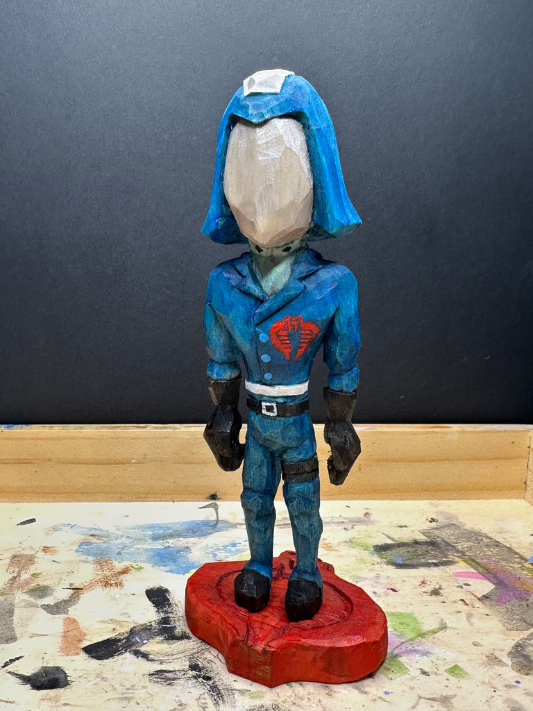 Jonas Rosato "Cobra Commander w/ Cobra Insigina Base"