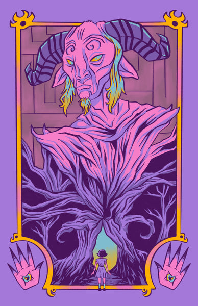 Kate Dykstra "The Old Labyrinth Garden" Print