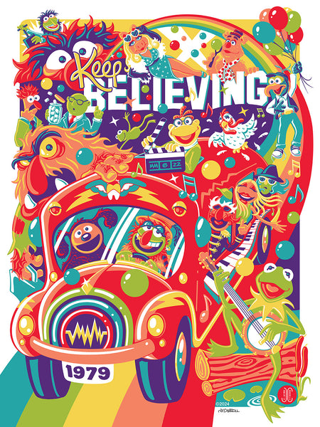 James V. Carroll "Keep Believing" Print