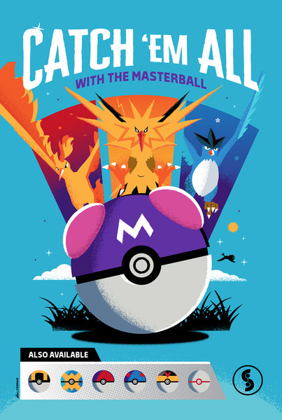 Kevin Tiernan "The Legendary Masterball" Print