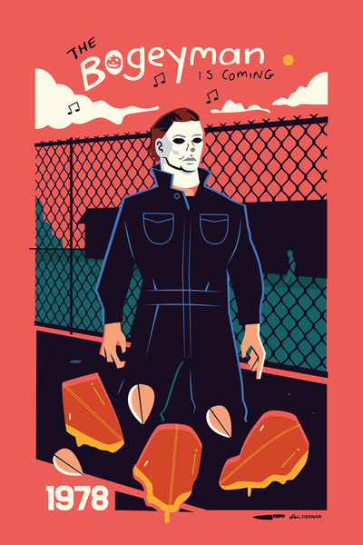 Kevin Tiernan "Schoolyard Shape" Print