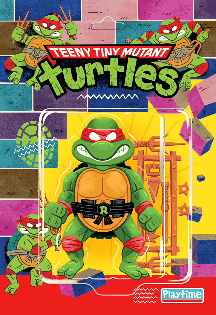 Andrew Kolb "Teeny Tiny Turtle (Raph)" Print Set