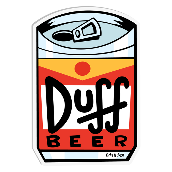 Kyle Blair "Duff Beer" Sticker
