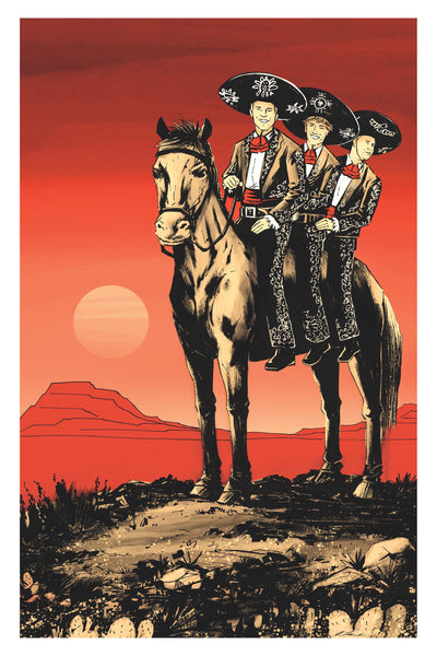 Kyle Frink "Lucky, Dusty, Ned" Print