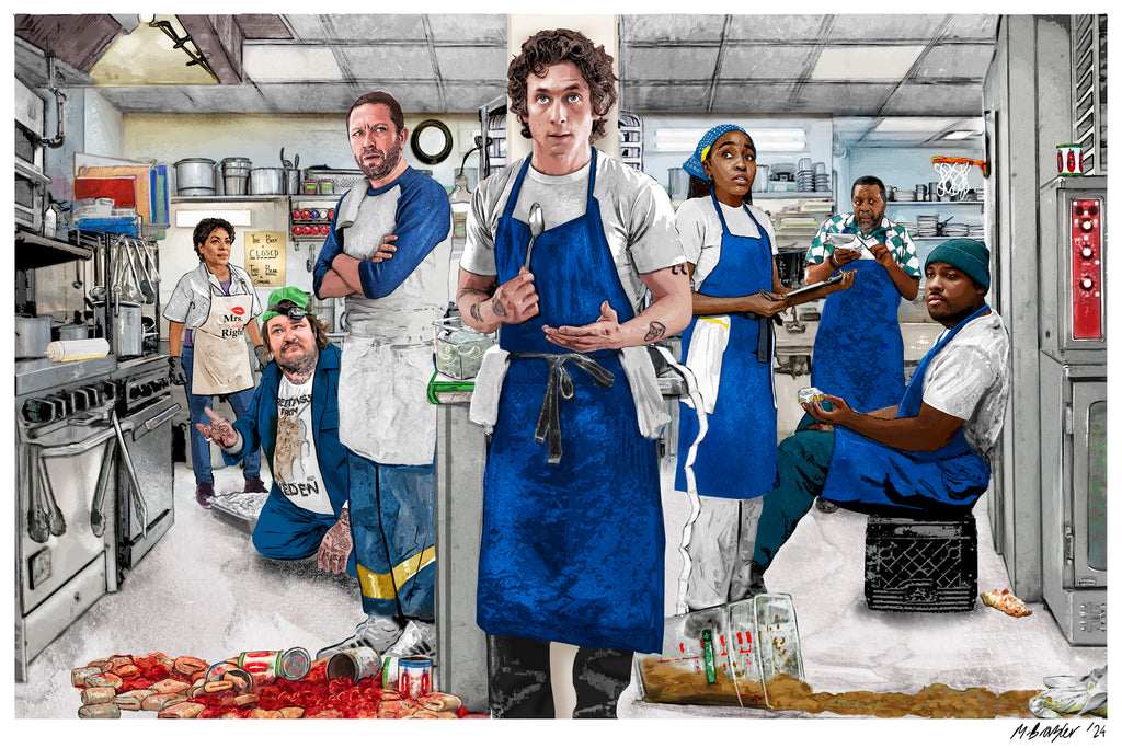 Matthew Brazier "Yes, Chef!" Print