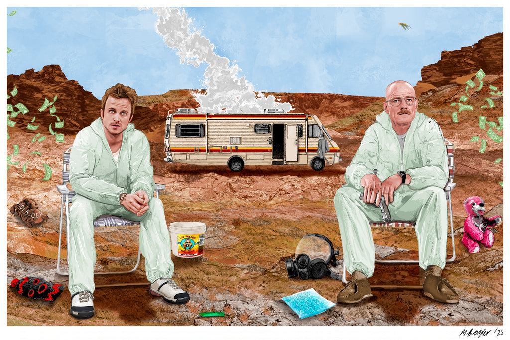 Matthew Brazier "Let's Cook" Print