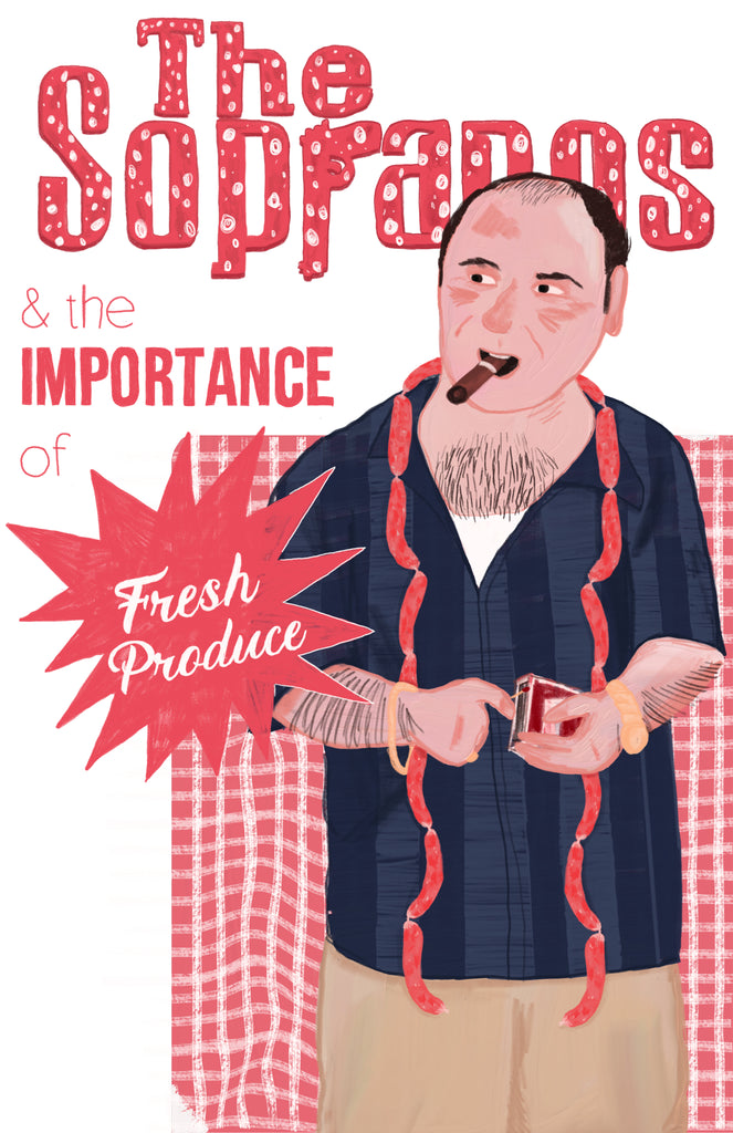 Lisa De Vriese "Fresh Produce" print