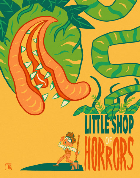 Luke T. Benson "Little Shop of Horrors" Print