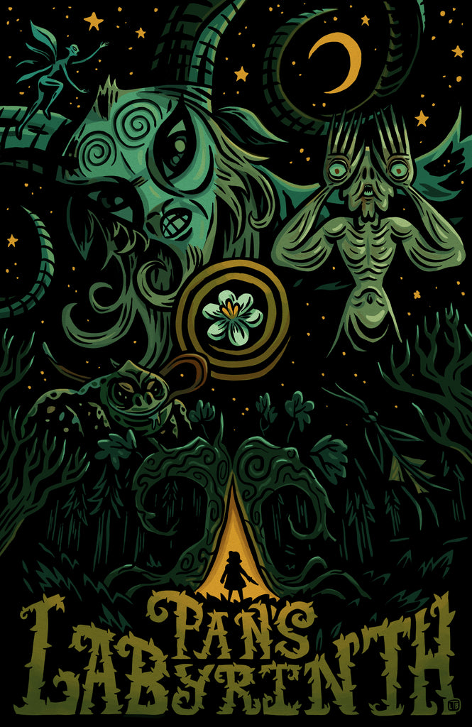Luke T. Benson "Pan's Labyrinth" Print