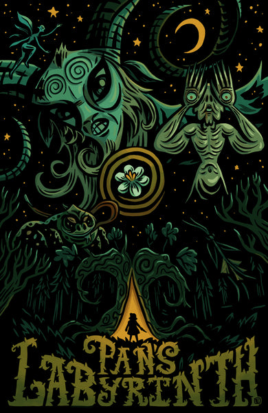Luke T. Benson "Pan's Labyrinth" Print