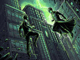 Dan Mumford “Everything that has a beginning has an end.”  Glow in the dark variant - print