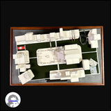 Matt Maldonado "Please excuse the crudity of this model. I didn't have time to build it to scale or paint it"