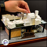 Matt Maldonado "Please excuse the crudity of this model. I didn't have time to build it to scale or paint it"