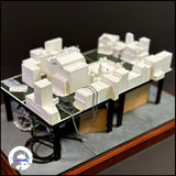 Matt Maldonado "Please excuse the crudity of this model. I didn't have time to build it to scale or paint it"