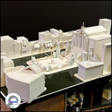 Matt Maldonado "Please excuse the crudity of this model. I didn't have time to build it to scale or paint it"