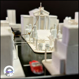 Matt Maldonado "Please excuse the crudity of this model. I didn't have time to build it to scale or paint it"