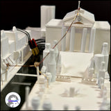 Matt Maldonado "Please excuse the crudity of this model. I didn't have time to build it to scale or paint it"