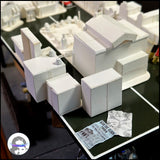 Matt Maldonado "Please excuse the crudity of this model. I didn't have time to build it to scale or paint it"