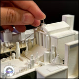 Matt Maldonado "Please excuse the crudity of this model. I didn't have time to build it to scale or paint it"