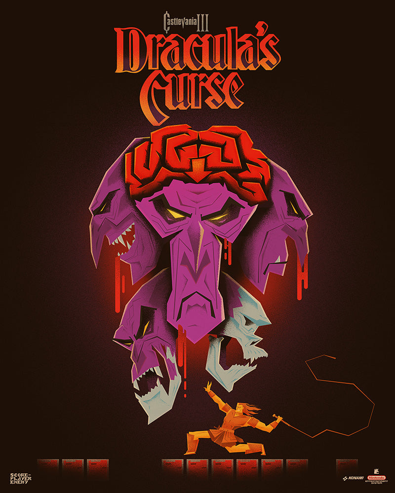 Mark Borgions "Dracula's Curse" print