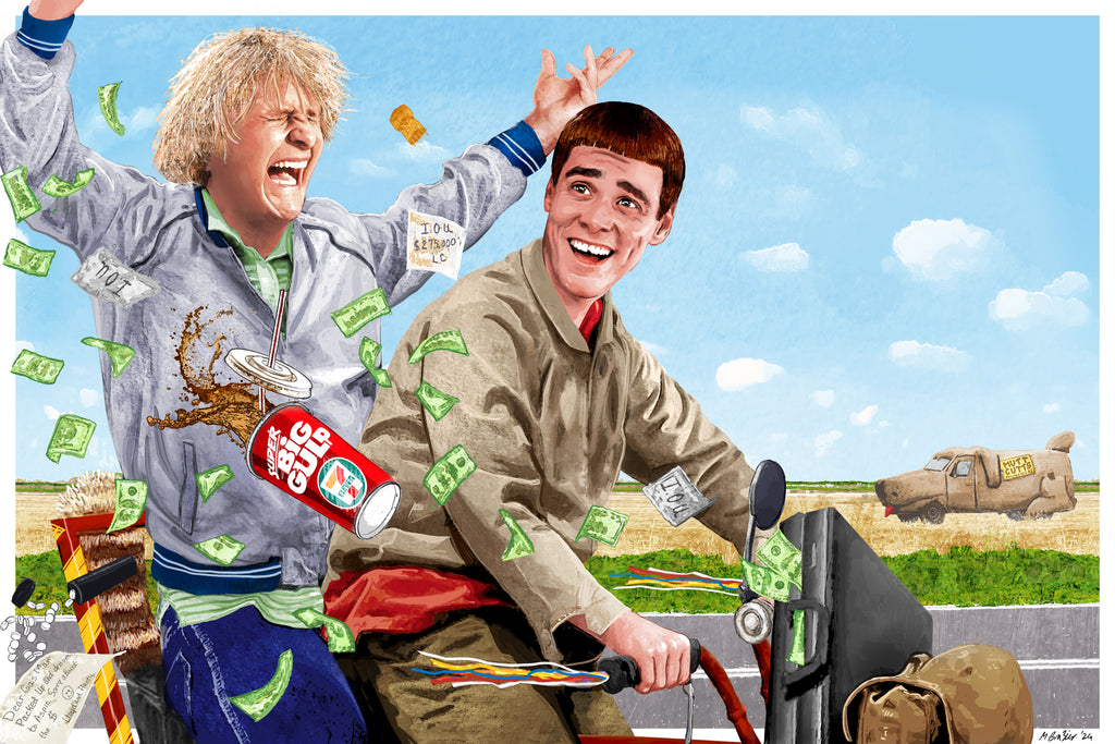 Matthew Brazier "Harry & Lloyd" Print