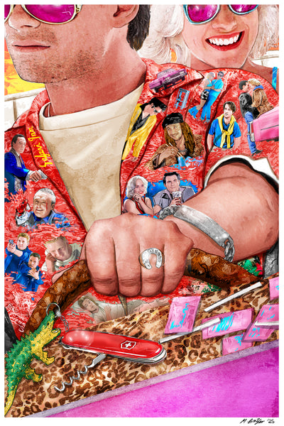 Matthew Brazier "and all I could think was, you're cool!" Print