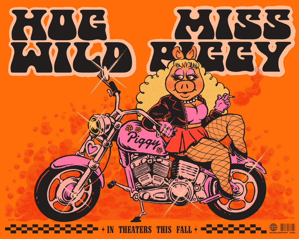 Miles Koldewyn "Hog Wild" Print