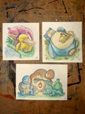 Josh Seth Blake "Napping Pokémon" Print Set
