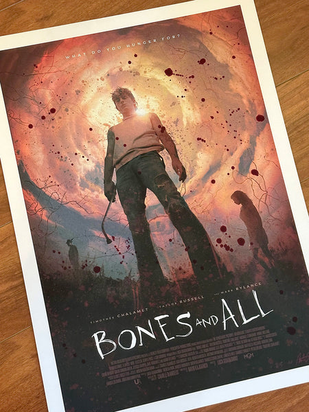 Nathan Anderson "Bones And All (Bloody Variant)" Print