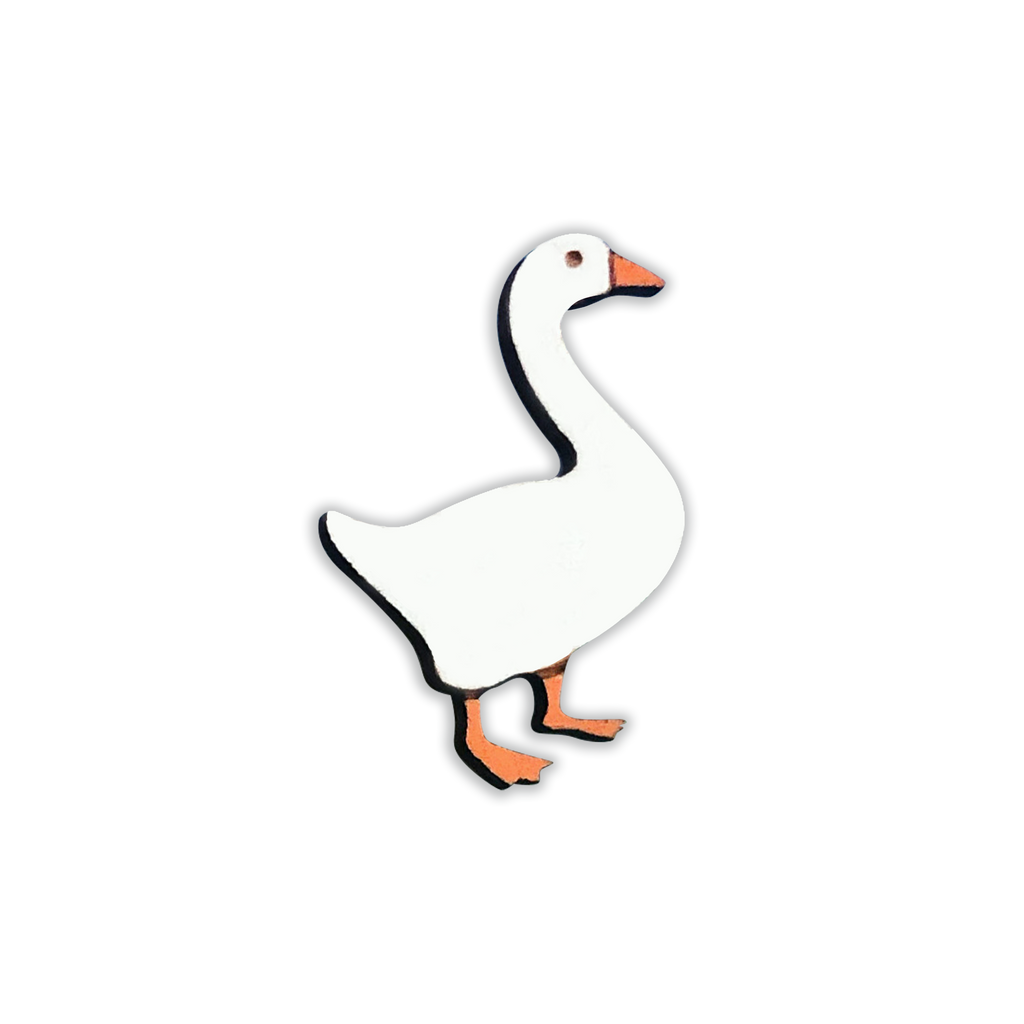 Not Cool Co "Untitled Goose Pin" pin