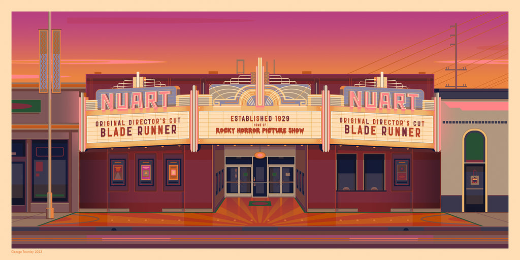 George Townley "Nuart Theatre" Print