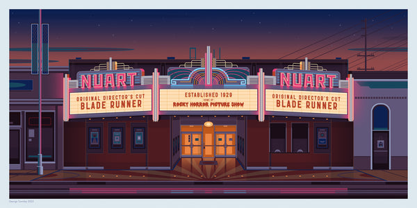 George Townley "Nuart Theatre" (Variant) Print