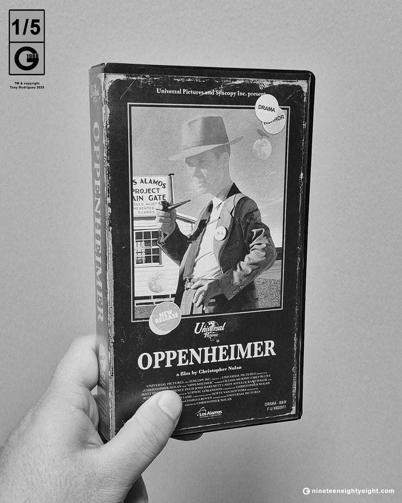 Tony Rodriguez "Oppeheimer" VHS Case