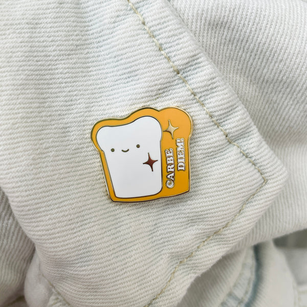 Ilootpaperie "Carbe Diem Toast" Pin