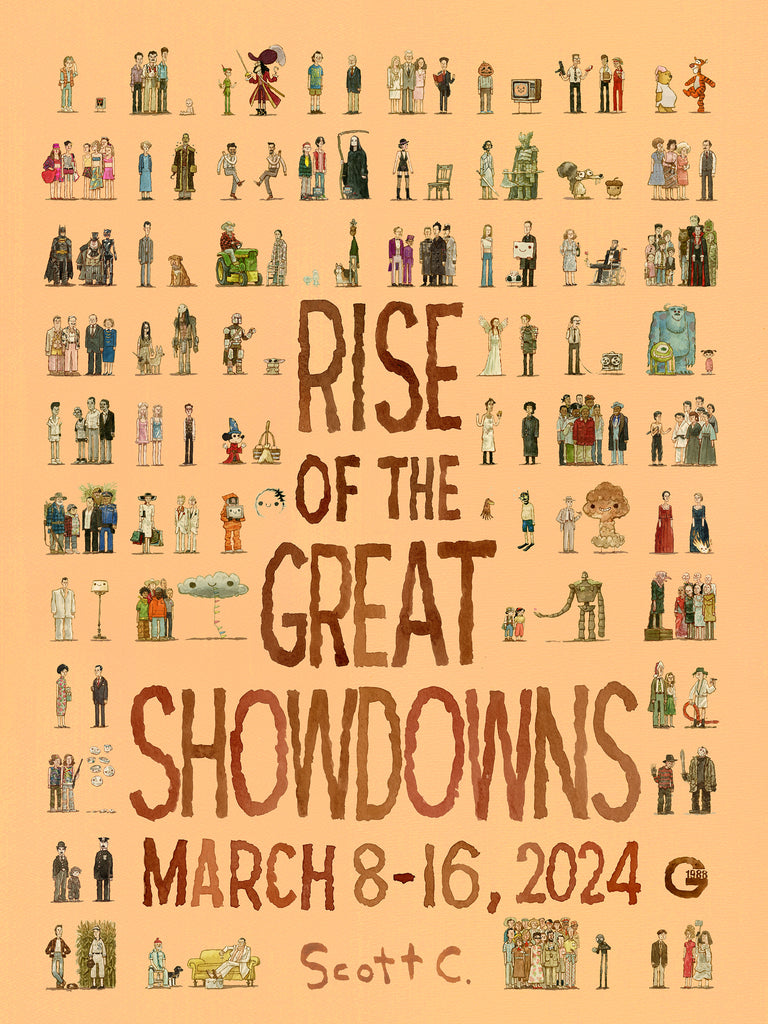 Scott C. "Rise of the Great Showdown Poster"