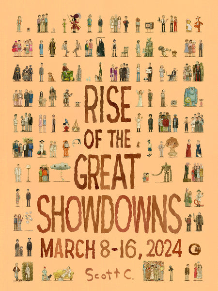 Scott C. "Rise of the Great Showdown Poster"