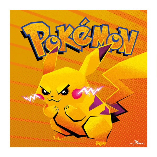 Shane Houston "Pokémon Yellow Edition" Print