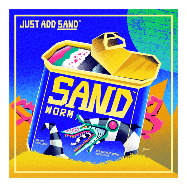 Shane Houston "Just Add Sand!!" Print