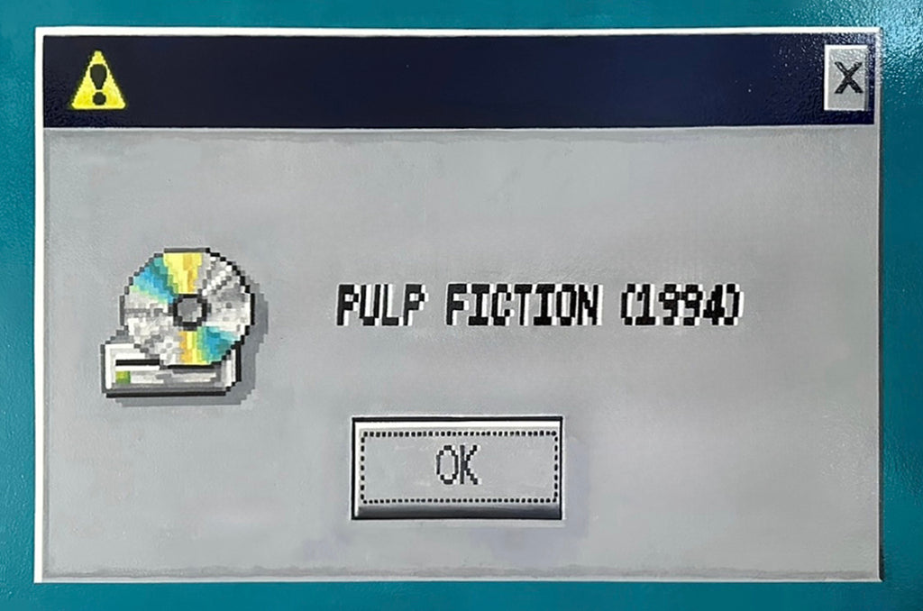 A MAN AFTER MY OWN ART “Pulp Fiction WIN94”